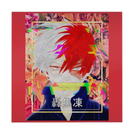 Discover Shoto Todoroki Glitch - Hero Anime - Mahjong Mats