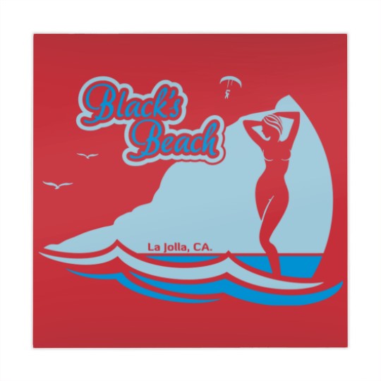 Discover Blacks Beach, La Jolla CA. Mahjong Mats