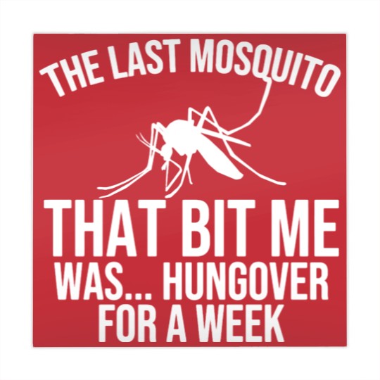 Discover The Last Mosquito That Bit Me Is Hungover Drunk Mahjong Mats