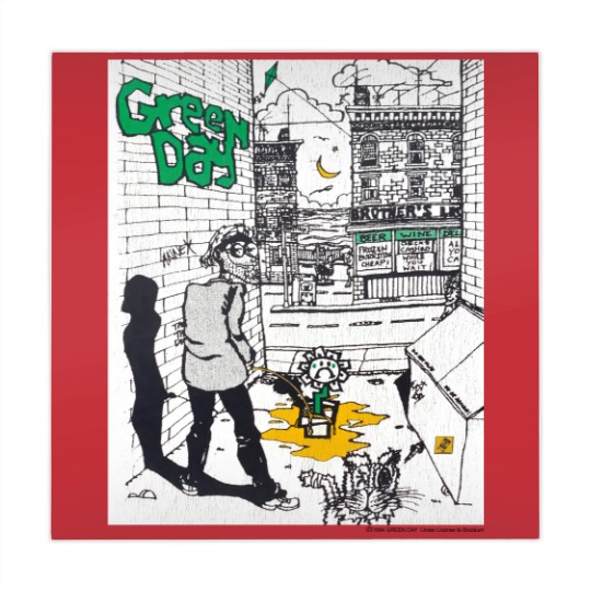 Discover vintage 1994 Green Day Mahjong Mats