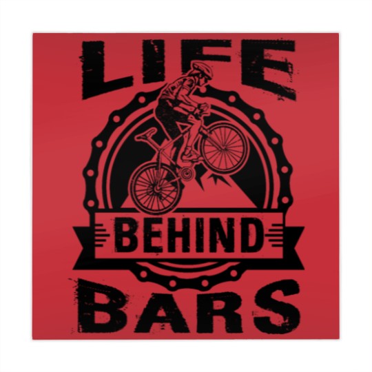 Discover Life Behind Bars Funny Cycling Bicycle Mahjong Mats