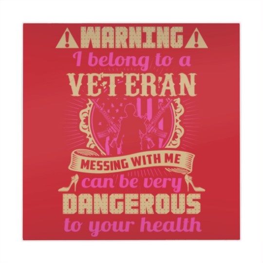 Discover Veteran wife - Veteran wife - i belong to a vete Mahjong Mats