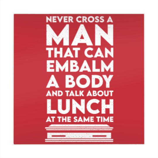 Discover Never cross a man - funeral director embalmer Mahjong Mats