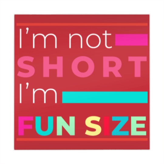 Discover I'm Not Short I'm Fun Size Funny for small people Mahjong Mats