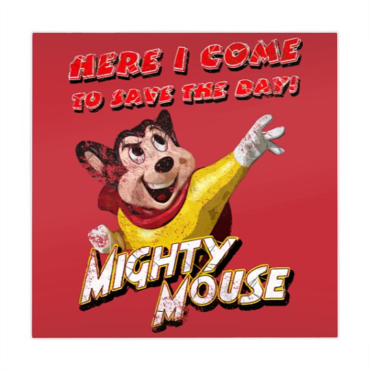 Discover Mighty Mouse, distressed - Mighty Mouse - Mahjong Mats