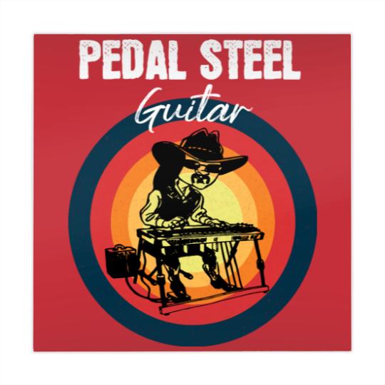 Discover Vintage Pedal Steel Guitar Player Musician Mahjong Mats