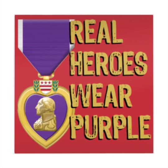 Discover Purple Heart Military Real Heroes Wear Purple Mahjong Mats