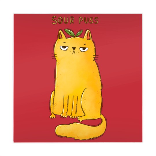 Discover Sour Puss - Cat - Mahjong Mats