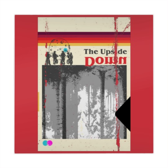 Discover VHS UPSIDE DOWN - Stranger - Mahjong Mats