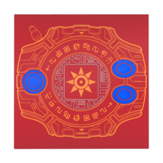 Discover DIGIVICE COURAGE AGUMON DIGIMON ADVENTURE - Digimon - Mahjong Mats