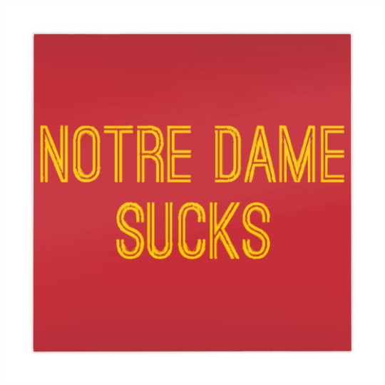 Discover ND Sucks (Gold Text) - ND Sucks - Mahjong Mats