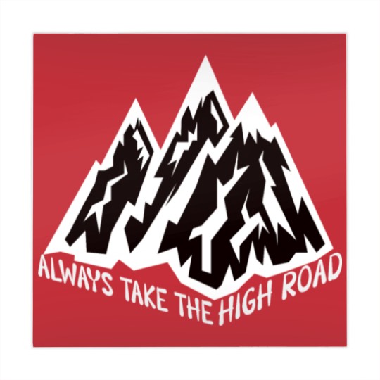 Discover ALWAYS TAKE THE HIGH ROAD Mahjong Mats