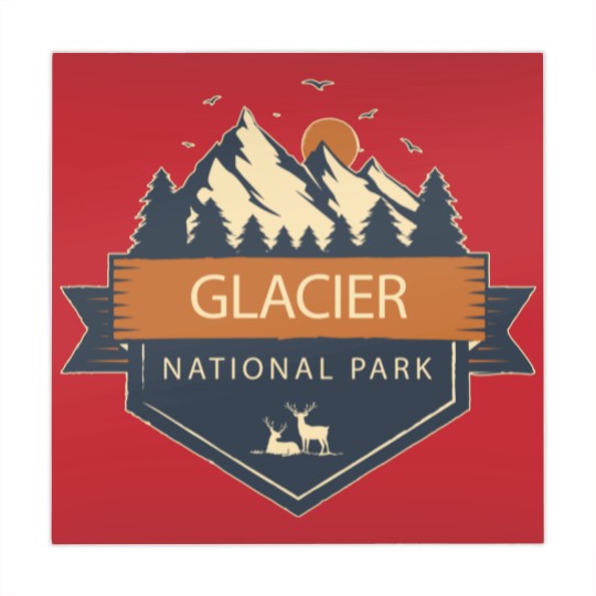 Discover Glacier National Park - Glacier National Park - Mahjong Mats