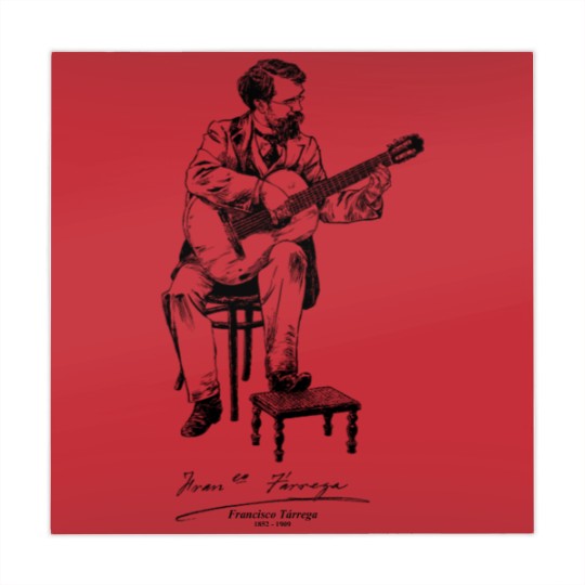 Discover Francisco Tárrega-Spanish-classical guitar-Music Mahjong Mats