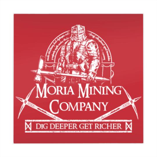 Discover MORIA MINING COMPANY - Lotrshirt - Mahjong Mats