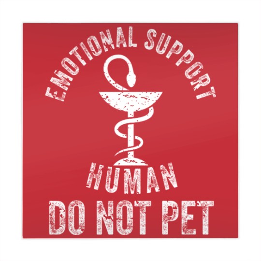Discover EMOTIONAL SUPPORT HUMAN DO NOT PET EMOTIONAL SUPPORT HUMAN DO NOT PET EMOTIONAL SUPPORT HUMAN DO NOT PET - Emotional Support Human Do Not Pet - Mahjong Mats