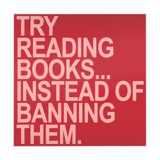 Discover Try reading books instead of banning them - PINK 1.0 - Read Banned Books - Mahjong Mats