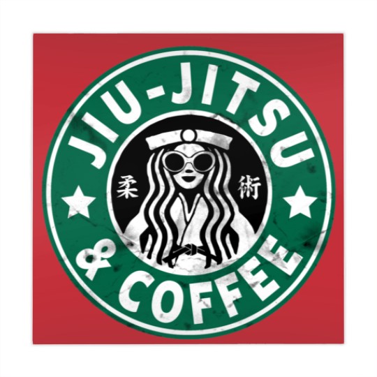 Discover JIU JITSU AND COFFEE - FUNNY BRAZILIAN JIU JITSU - Jiu Jitsu - Mahjong Mats