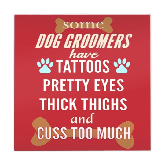 Discover Professional Dog Groomer Dad Mahjong Mats Mahjong Mats