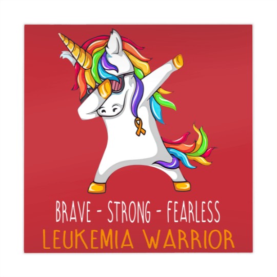 Discover Brave Strong Fearless LEUKEMIA Support LEUKEMIA Awareness Gifts - Leukemia Cancer Awareness - Mahjong Mats