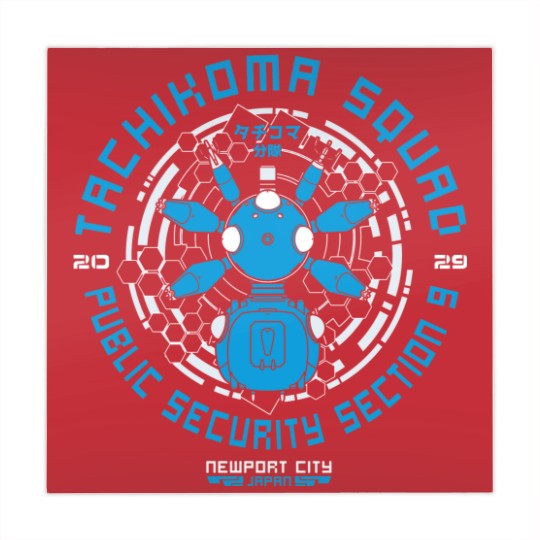 Discover Tachikoma Squad - Ghost In The Shell - Mahjong Mats