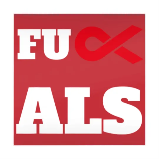 Discover Fuck ALS Awareness Month Red Ribbon Mahjong Mats