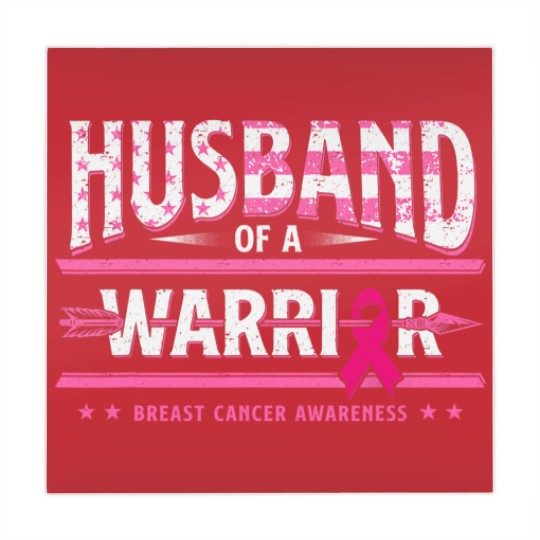 Discover Husband Of A Warrior Breast Cancer Awareness Support Squad Mahjong Mats