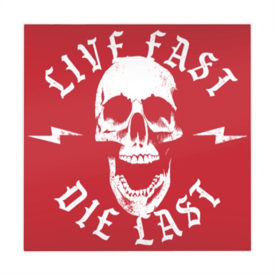 Discover Live Fast Die Last Mahjong Mats