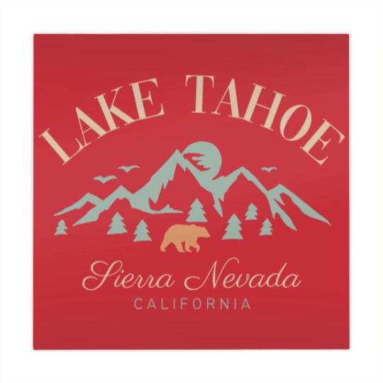 Discover Lake Tahoe Mahjong Mats
