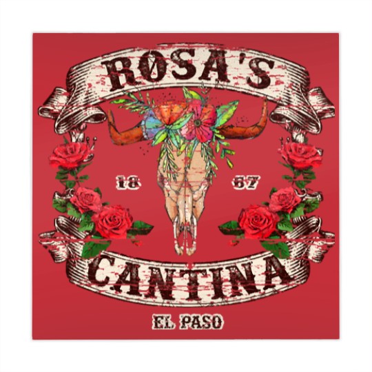 Discover Rosa's Cantina, Not Distressed (design 2 of 2) - El Paso - Mahjong Mats