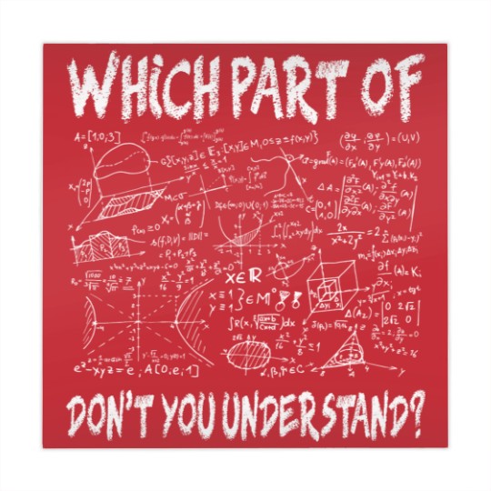 Discover Which part of don't you understand Funny Gift Mahjong Mats