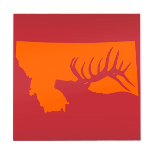 Discover Montana Elk Hunting Mahjong Mats