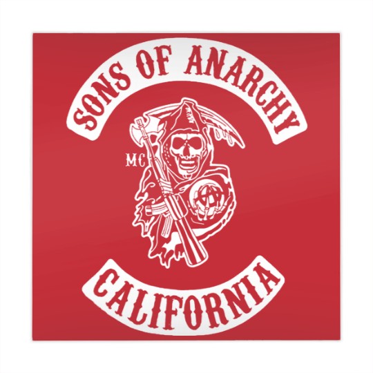 Discover Mens Sons of Anarchy Mahjong Mats (on back)