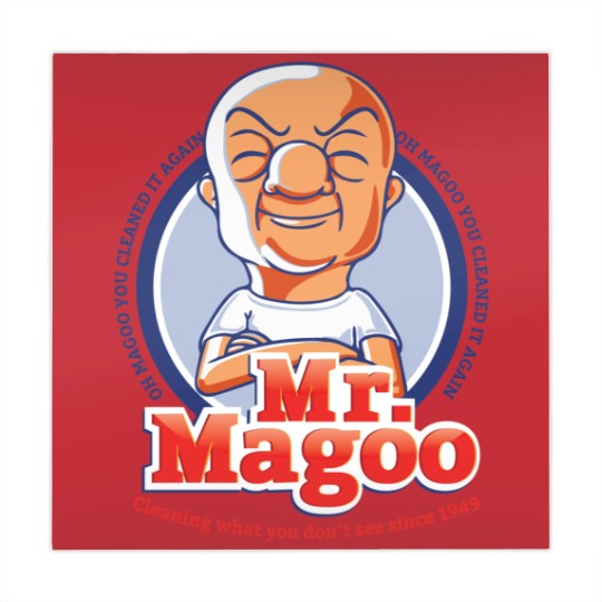Discover Mr. Magoo as Mr. Clean Mahjong Mats