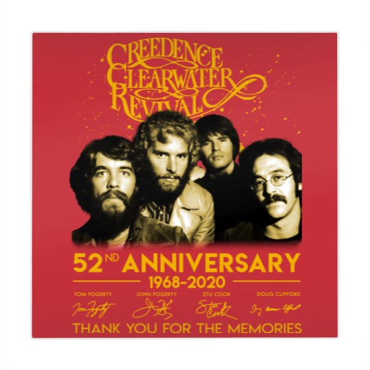 Discover 52 Years Creedence Clearwater Revival Mahjong Mats