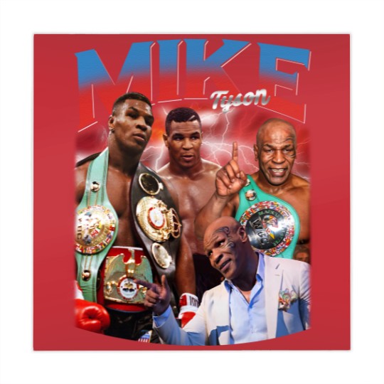 Discover Vintage Mike Tyson Iron Mike Mahjong Mats