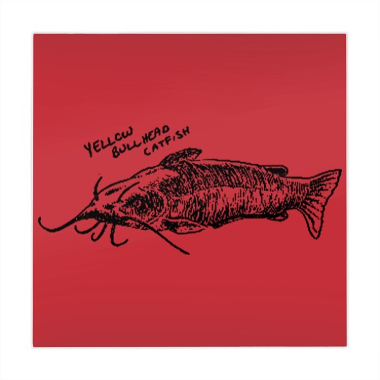 Discover Yellow bullhead catfish Mahjong Mats