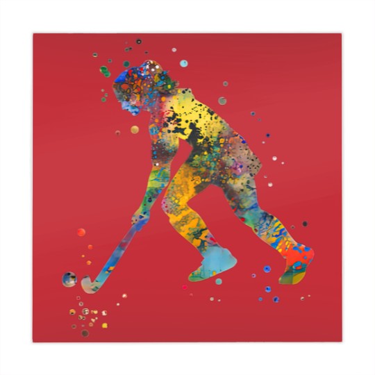 Discover Field hockey girl Mahjong Mats