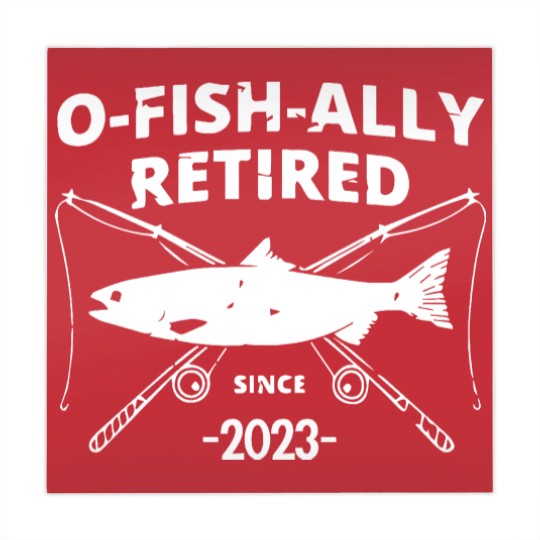 Discover O-Fish-Ally Retired Since 2023,Fishing Retirement 2023 Mahjong Mats