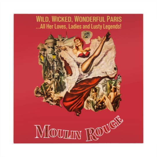 Discover Moulin Rouge V3 Poster Men Mahjong Mats