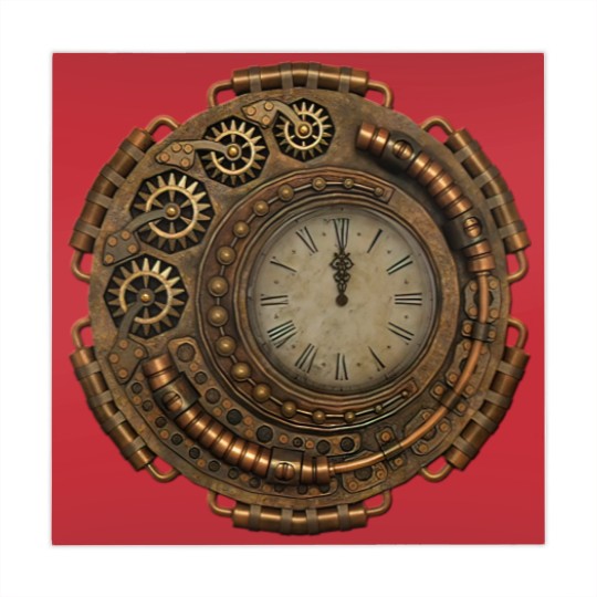 Discover Steampunk Clock Mahjong Mats