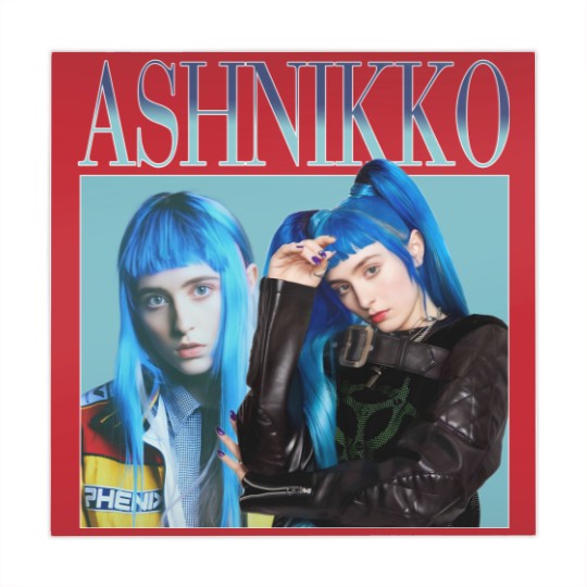 Discover Ashnikko Mahjong Mats American Singer Pop Hip Hop Vintage Mahjong Mats
