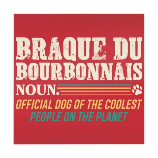 Discover Braque Du Bourbonnais T- Mahjong Mats  Dog Of The Coolest People Braque du Bourbonnais T- Mahjong Mats Mahjong Mats