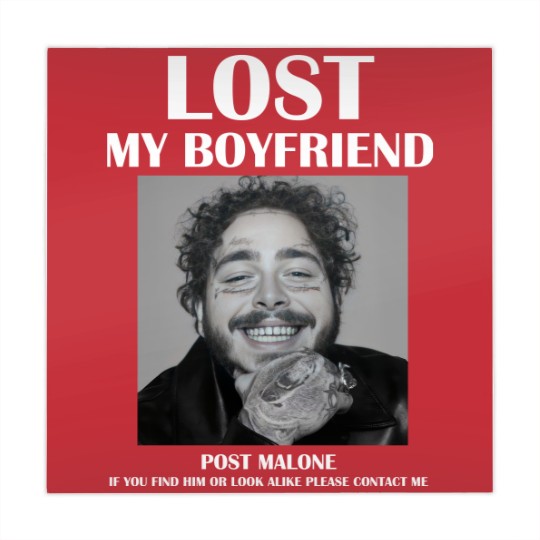 Discover Lost my boyfriend Post Malone Mahjong Mats
