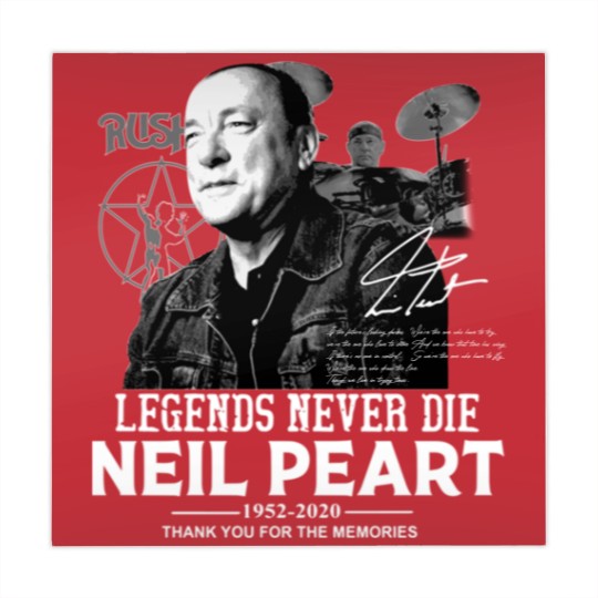 Discover Neil Peart Legends Never Die Mahjong Mats