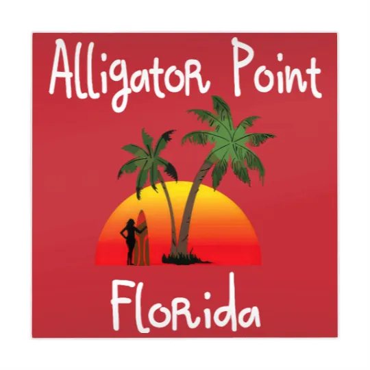 Discover Alligator Point Florida Mahjong Mats