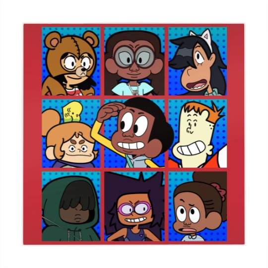 Discover Craig of the Creek Characters Blue Mahjong Mats