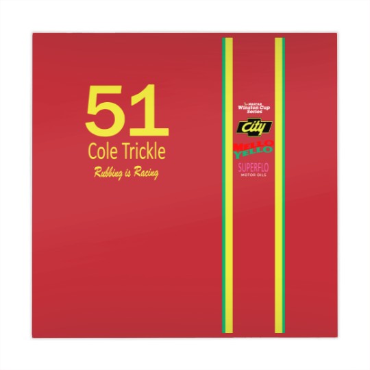 Discover Cole Trickle Days of Thunder Rubbin is racin Mahjong Mats