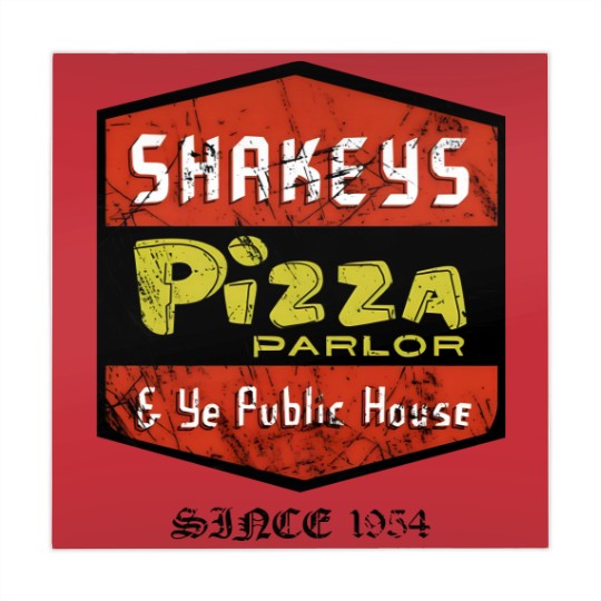 Discover Pizza Mahjong Mats, Shakeys (vintage) Essential Mahjong Mats, Shakeys Pizza Unisex Heavy Cotton Mahjong Mats