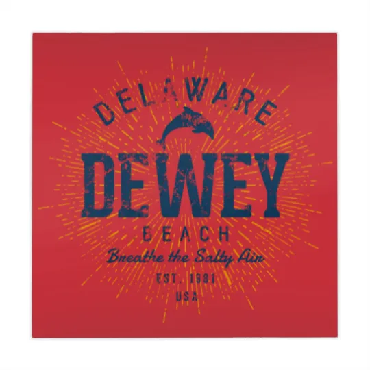 Discover Vintage Dewey Beach Mahjong Mats